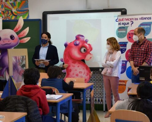 Segunda-acción-de-Descubriendo-los-villanos-del-agua